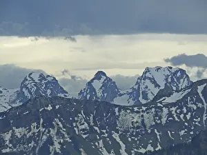 Alps Switzerland Prints: Churfirsten, Churfirst, mountain