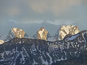 Swiss Alpine Landscape Photography Prints: Churfirsten, Churfirst, mountain