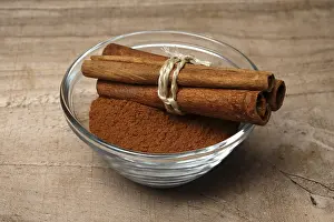 Studio Shot Spice Prints: Cinnamon