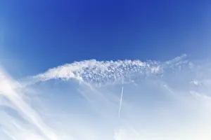 Baltic Sea Island Scenery Prints: Cirrus clouds, cirrus and contrails
