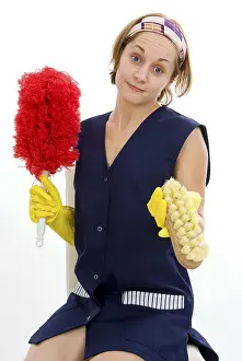 Female Cleaner Prints: Cleaner