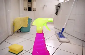 Cleaning Supplies Prints: Cleaning