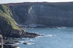Steep Cliff Photography Prints: Cliffs at Cap Frehel, Plevenon