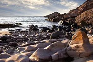 Uninhabited Rocky Shore Prints: Cliffs and K