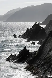 Dingle Peninsula Coast Prints: Cliffs, Slea Head, Dingle peninsula