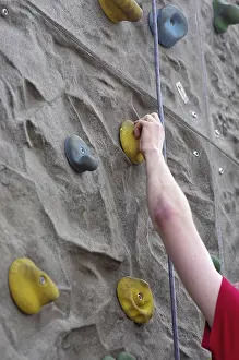 Alpine Sport Equipment Prints: Climbing wall