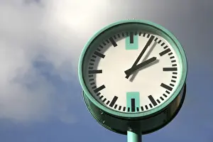 Deserted Clock Tower Prints: Clock