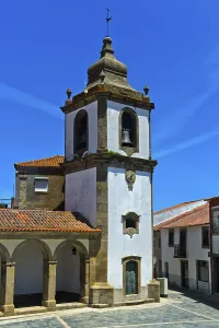 Historic Clock Tower Europe Prints: Clock tower on the central square of the Republic