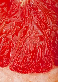 Fruity Still Life Images Prints: Close-up of sliced grapefruit