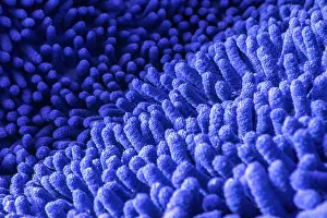Handicraft Detail Prints: Close up view at the surface of the fabric