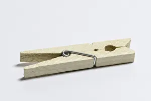 Deserted Laundry Room Prints: Clothes peg