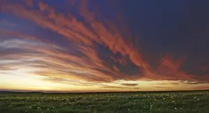 Overcast Weather Conditions Prints: Cloud front approaching