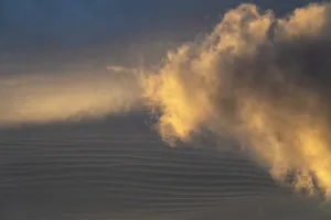 Overcast European Sky Prints: Cloud atmosphere, Alvdal, Hedmark