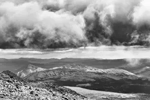 Cloudy Norway Landscape Prints: Cloud atmosphere in the mountains