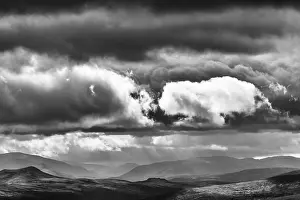 European Mountainous Scenery Prints: Cloud atmosphere in the mountains