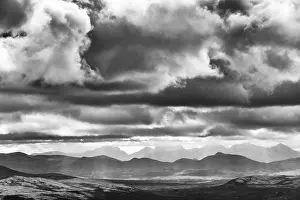 Cloudy Norway Landscape Prints: Cloud atmosphere in the mountains