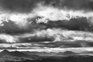 Cloudy Norway Landscape Prints: Cloud atmosphere in the mountains