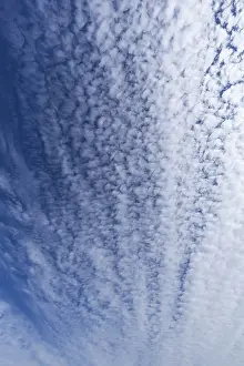 Fine Weather Conditions Prints: Cloud cover (Altocumulus), Germany