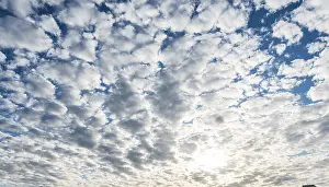 Nice Weather Pictures Prints: Cloud cover, blue sky