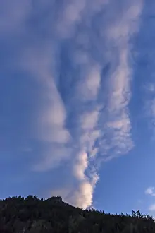 Cloudy Skies In Central Europe Prints: Cloud formation in the Allgau