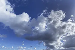 Uninhabited German Landscapes Prints: Cloud formation, Germany