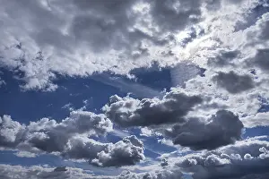 German Cloudy Skies Prints: Cloud formations, Bavaria, Germany