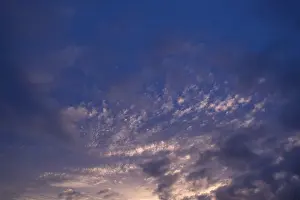 Central Europe Cloudy Skies Prints: Cloud formations, Bavaria, Germany