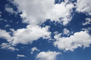 Nice Weather Conditions Prints: Cloud formations, blue sky