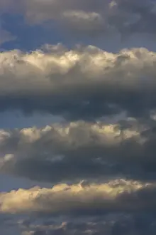 Cloud Formations Germany Prints: Cloud formations in the evening sky