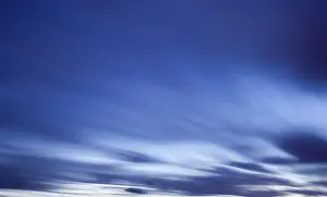 Cloudy Weather Forecasts Prints: Cloud motion in the twilight