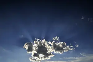 Weather Photography Prints: Cloud with sun rays
