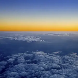 Cloudy Skies Prints: Above the clouds