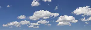 Blue Sky Clouds Prints: Clouds against a blue sky