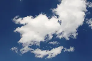 Blue Sky Clouds Prints: Clouds in a blue sky