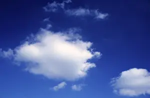 Prints of Clouds in a blue sky Humilis Prints: Clouds in a Blue Sky Print