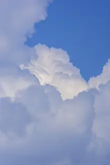 Blue Sky Photography Europe Prints: clouds (Cumulus), Bavaria, Germany