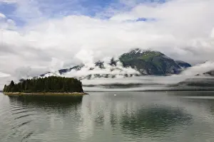Southeast Alaska Coastline Prints: Clouds, Endicott Arm, Inside Passage