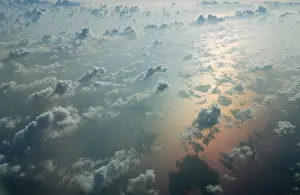 Deserted Mediterranean Coastline Prints: Clouds over the Mediterranean