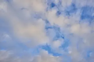 Travel Germany Images Prints: Clouds on the sky, Bavaria, Germany