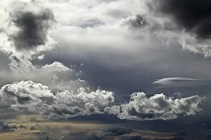 Cloudy Mood Prints: Clouds in the sky, cloud landscape
