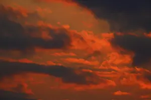 Evening Light Photography Europe Prints: Clouds at sunset on the Trebel River