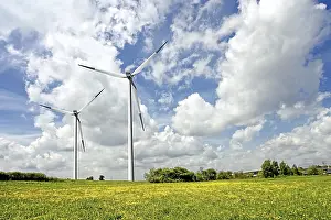 Global Climate Change Prints: Cloudy Eco Power