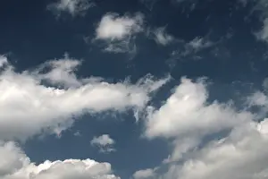 White Clouds Prints: Cloudy sky