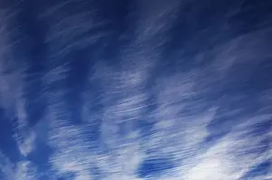 Cloudy Sky Austria Prints: Cloudy sky, cirrus clouds or feather clouds
