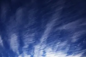 Cloudy Sky Austria Prints: Cloudy sky, cirrus clouds or feather clouds