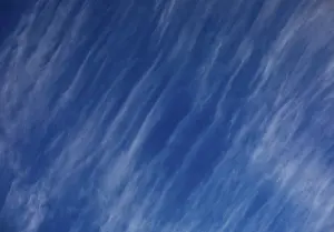 Cirrus Spindrift Cloud Formations Prints: Cloudy sky, cirrus clouds or feather clouds