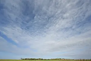 German Countryside Images Prints: Cloudy sky with landscape, DarB