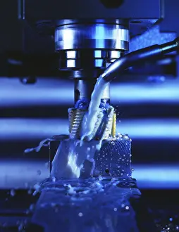CNC Milling Machine Prints: CNC milling machine