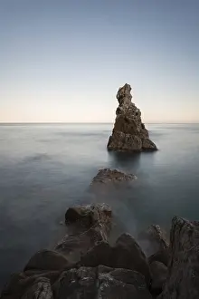 Rocky Cliff Landscape Prints: at the coast