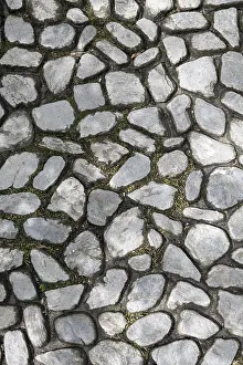 Cobblestone Background Prints: Cobble stone surface for backgrounds
